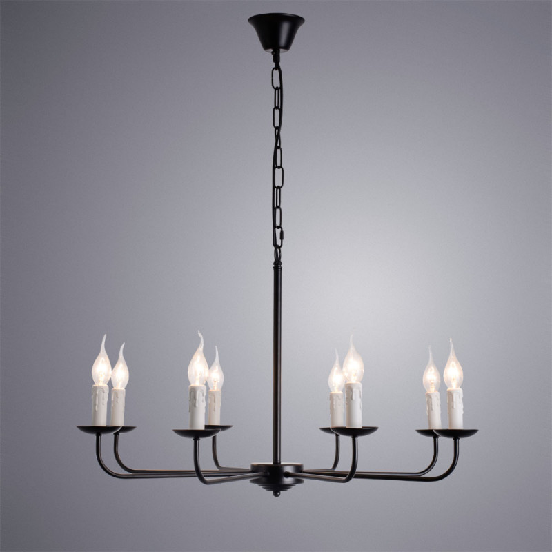 Подвесной светильник ARTE Lamp A1857LM-8BK