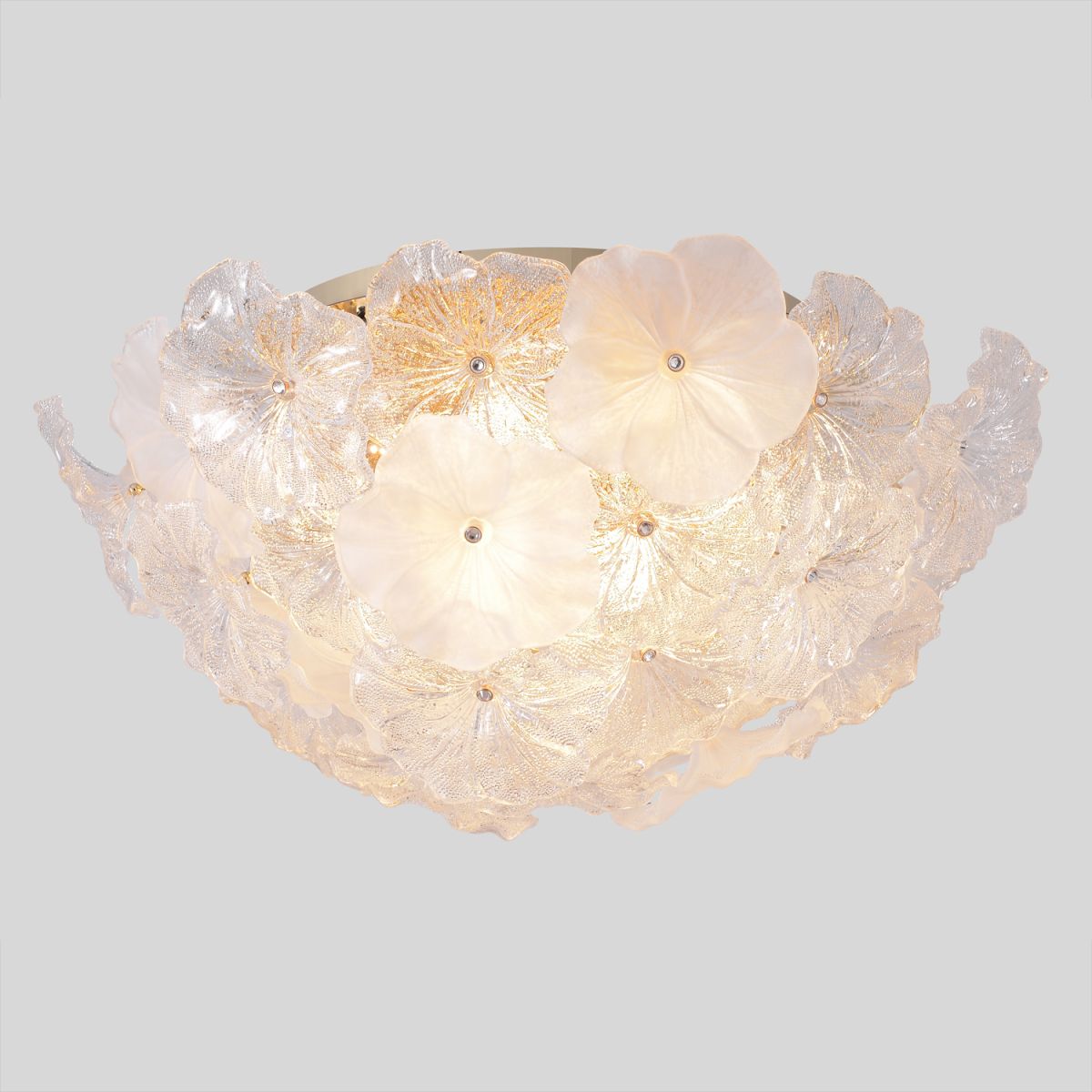 Потолочный светильник Crystal Lux MAGNOLIA PL12 GOLD