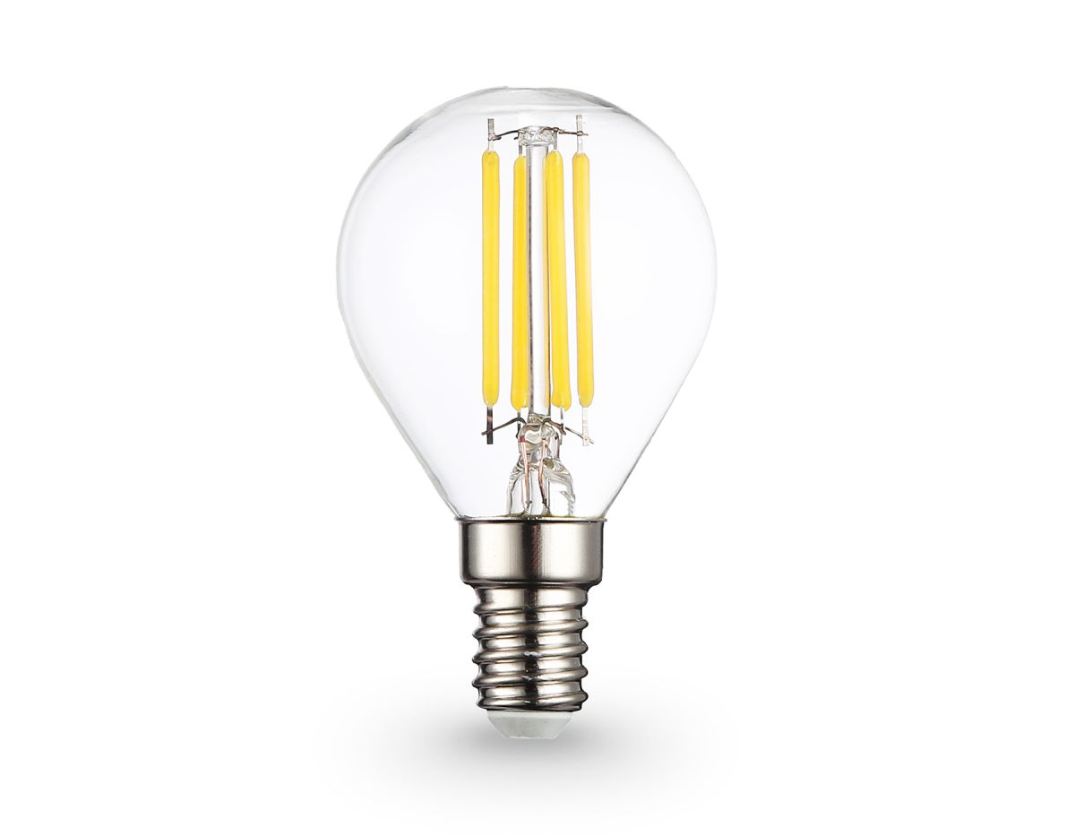 Филаментная светодиодная лампа Ambrella Light Bulbing E14 11W 4000K шар 451134