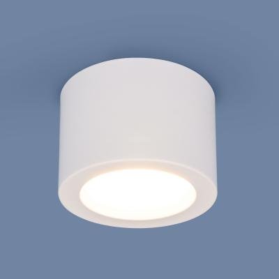 Потолочный светодиодный светильник Elektrostandard DLR026 6W 4200K белый матовый 4690389120671
