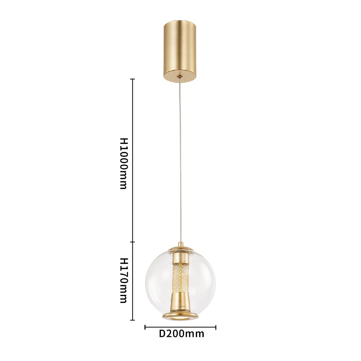 Подвесной светильник Favourite Boble 4551-1P