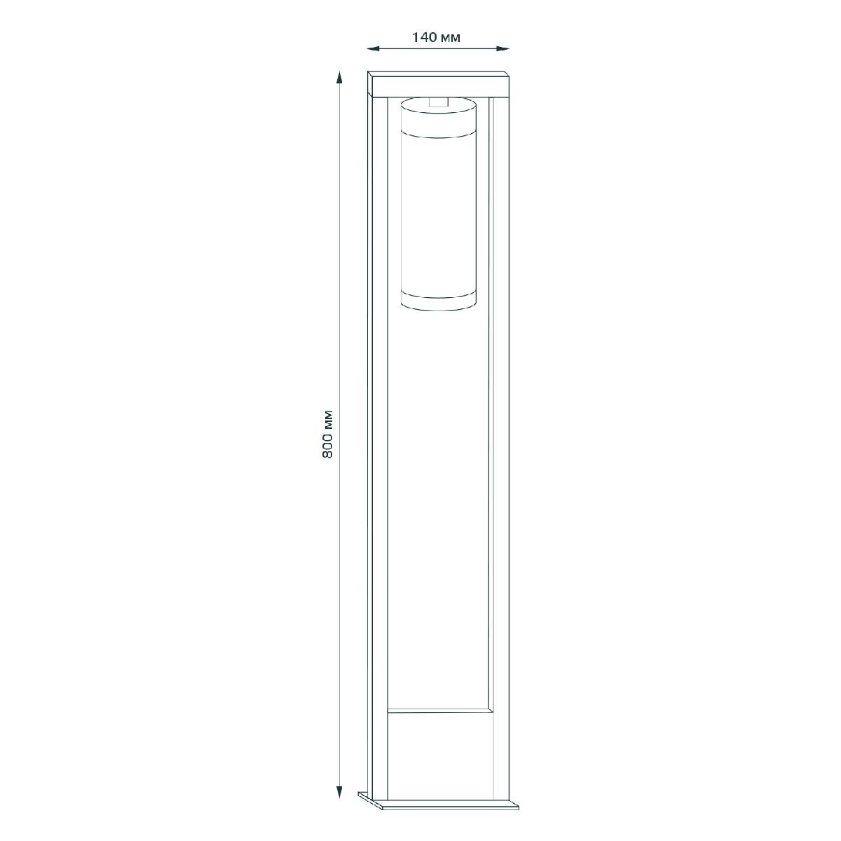 Уличный светильник Gauss Aura GD020