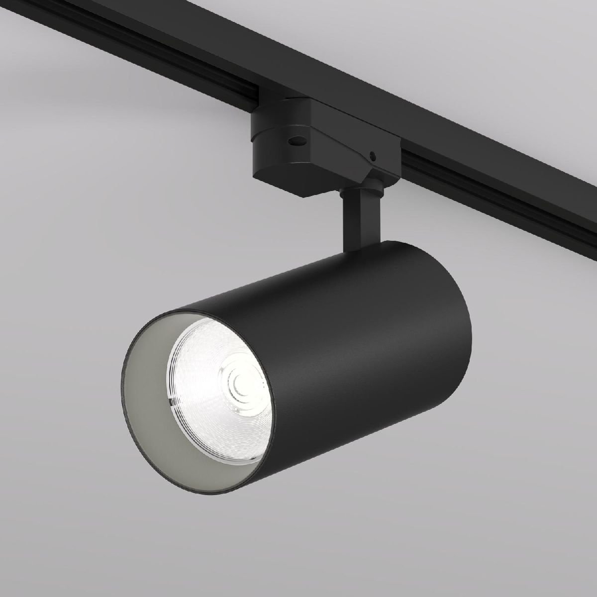 Трековый однофазный светильник Denkirs Solid Koper DK6456-BK