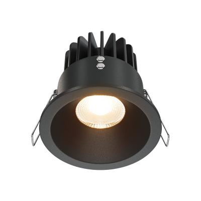 Встраиваемый светильник Maytoni Zoom DL034-01-12W2.7K-B