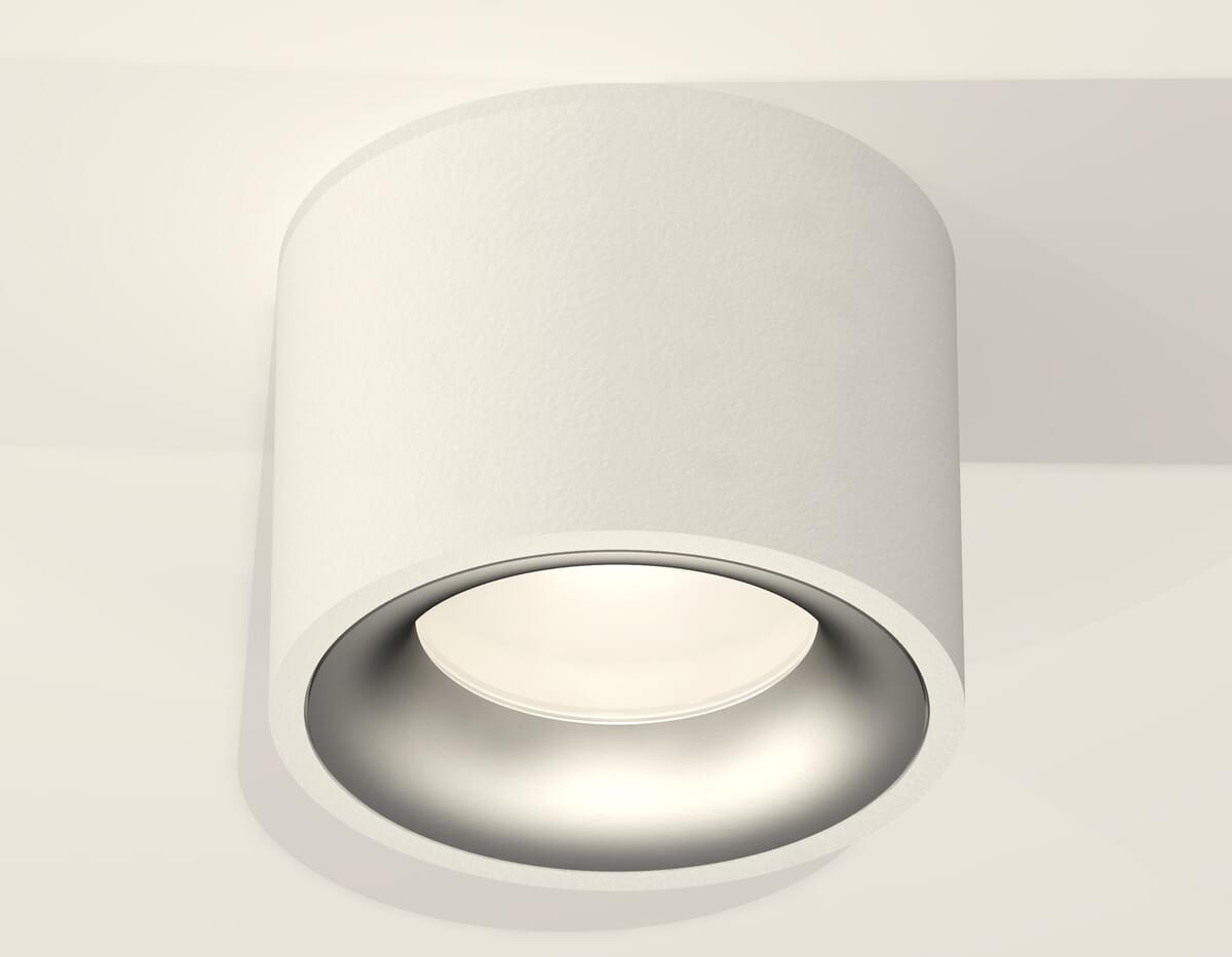 Комплект накладного светильника Ambrella light XS7510023 SWH/MCH белый песок/хром матовый (C7510, N7013)