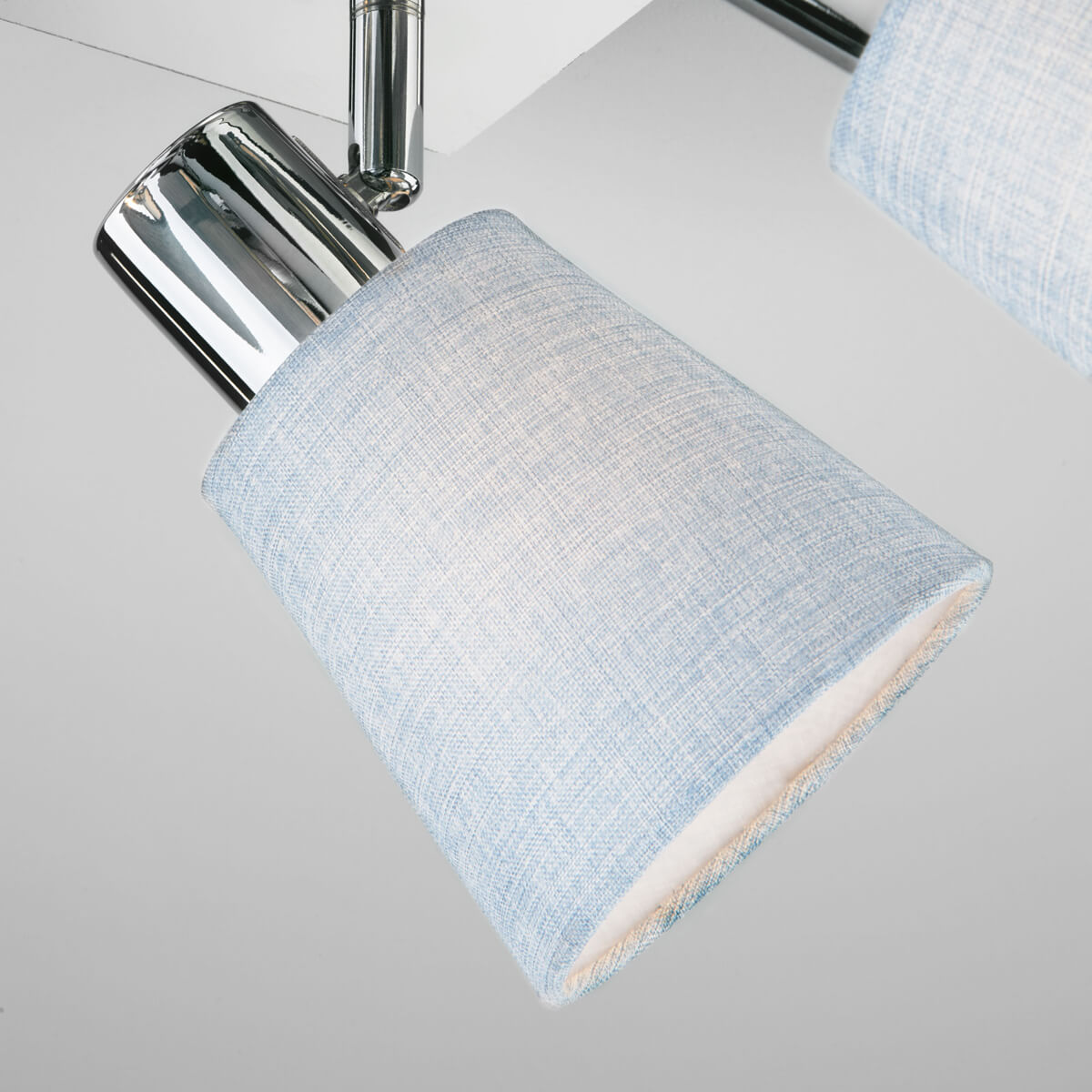 Спот Eurosvet Culver 20080/4 хром/голубой