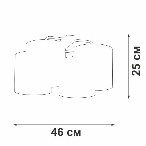 Потолочная люстра Vitaluce V28820-1/4PL