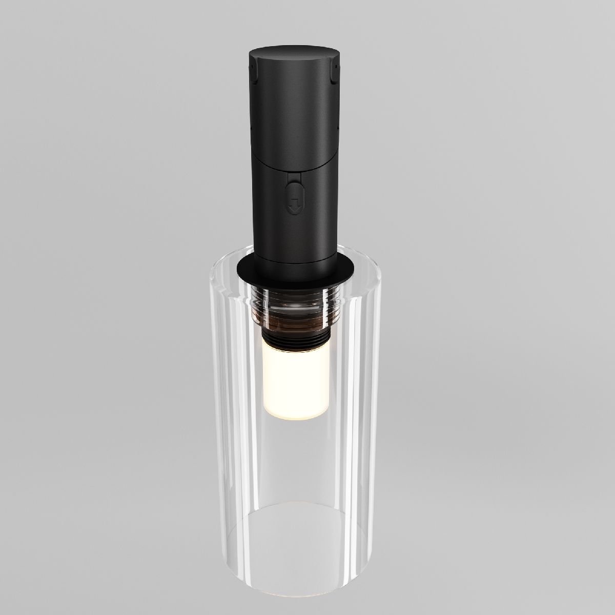 Трековый магнитный светильник Maytoni Magnum TR207-1-3W3K-B