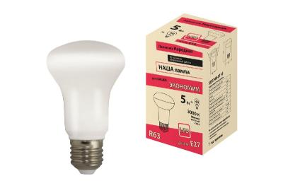 Лампа светодиодная TDM Electric Народная E27 5W 3000K матовая SQ0340-0138