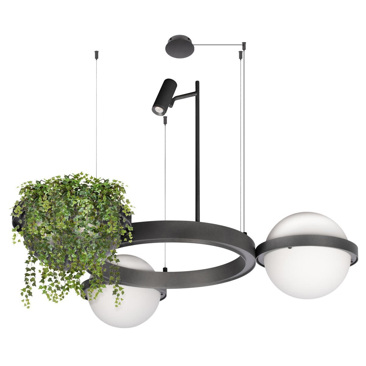 Подвесная люстра Loft IT Jardin 10121/2 Dark grey