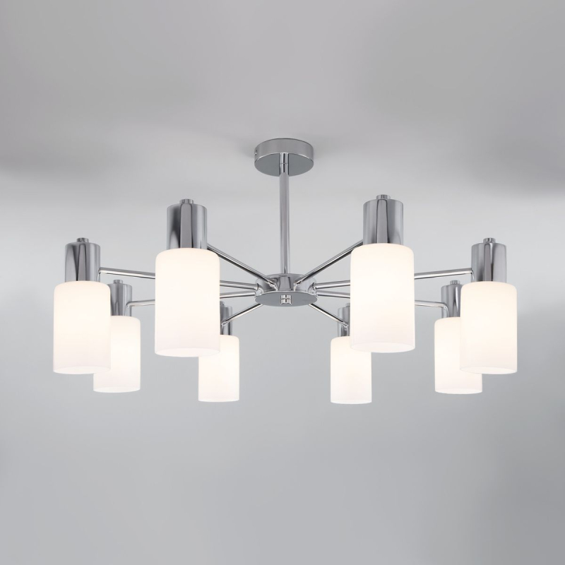 Люстра на штанге Eurosvet Vegga 70160/8 хром Smart a057110