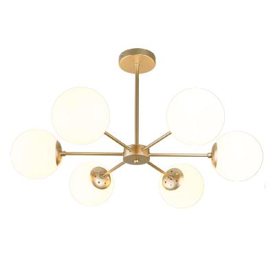 Люстра на штанге Escada Ethereal 2110/6P Gold
