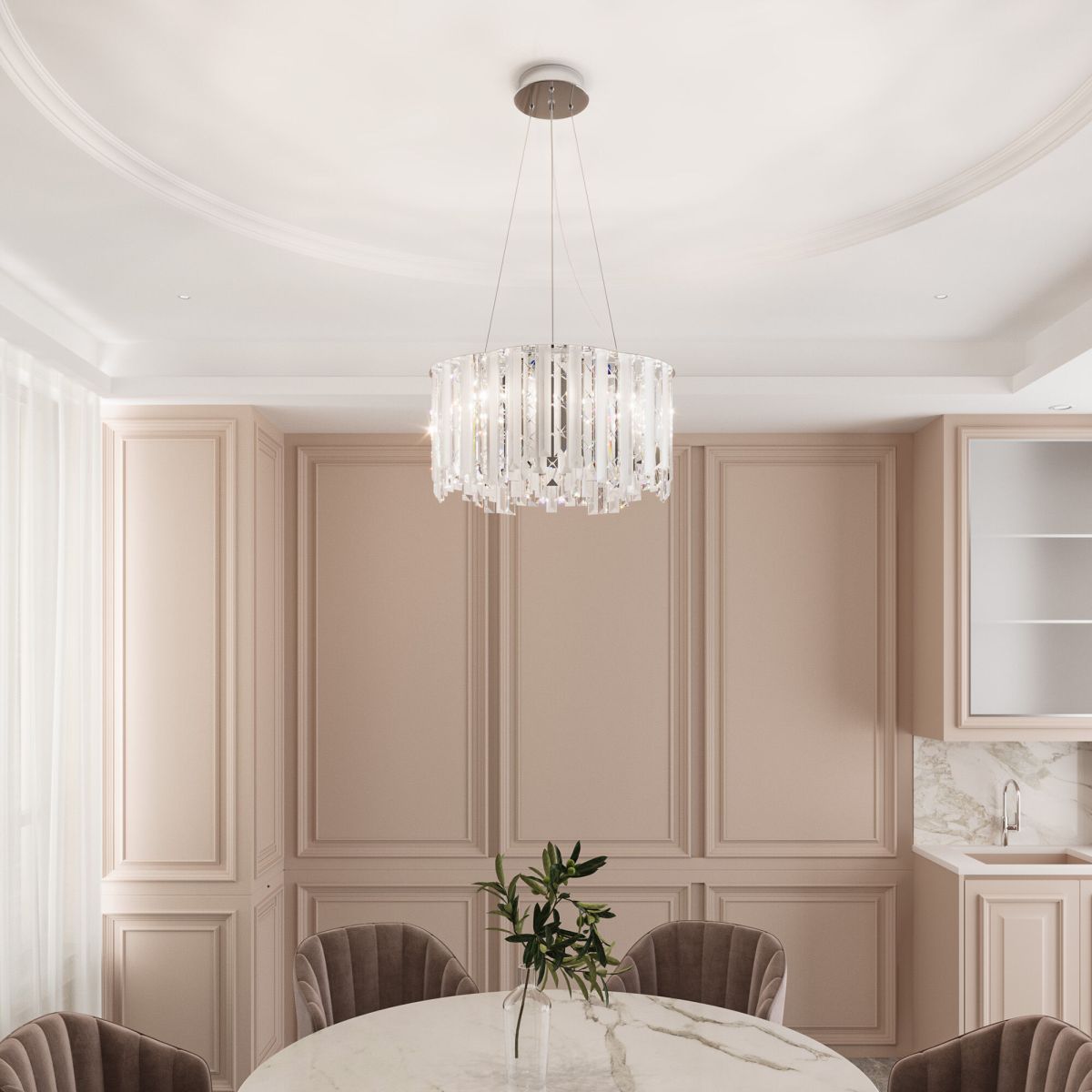 Подвесной светильник Eurosvet 101011/6 хром Smart a071172