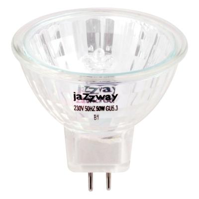 Лампа галогенная Jazzway GU5.3 50W прозрачная 3322632