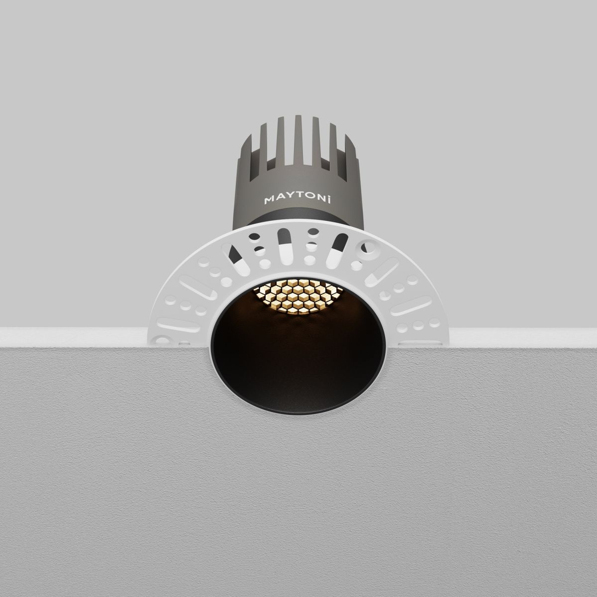 Встраиваемый светильник Maytoni Technical Dip DL120-10W-3K-TRS-B