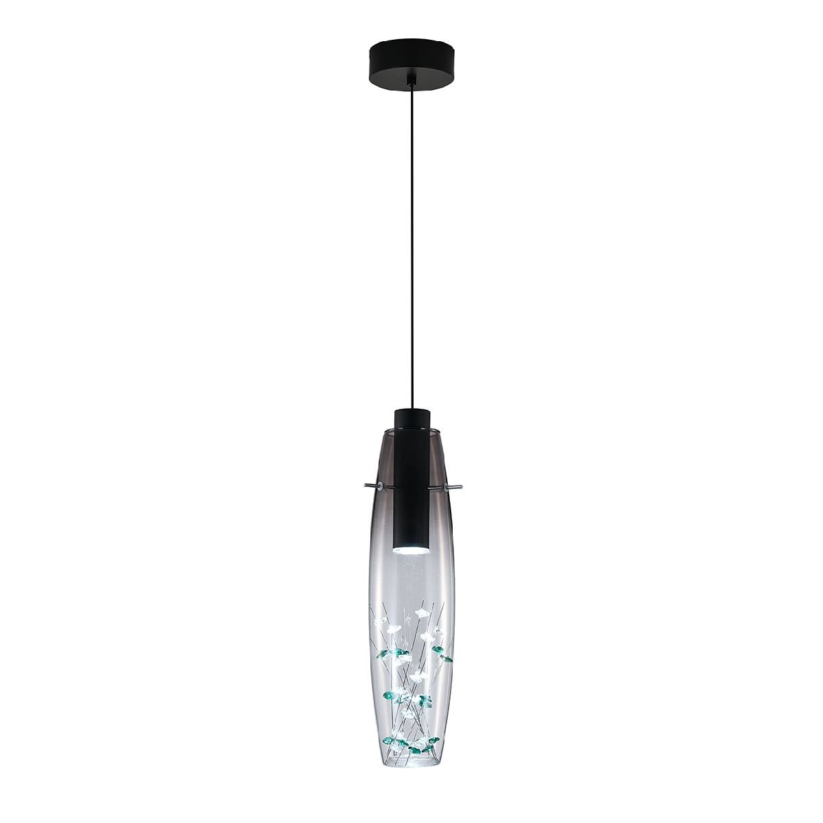 Подвесной светильник Indigo Tesoro 11063/1P Green V000140L