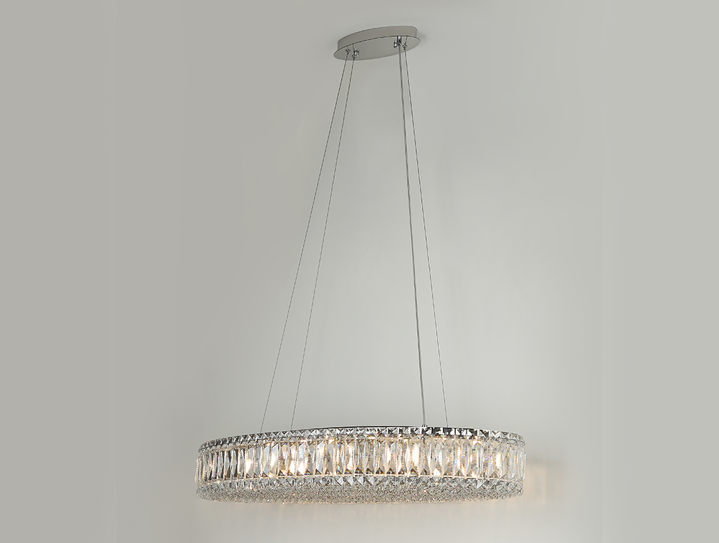 Подвесная люстра Newport Valencia 8458/S chrome М0070385