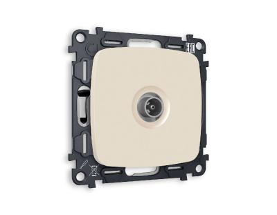 Комплект механизма TV розетки проходной 5-1000 MHz 4dB Ambrella Volt Omega MO333030