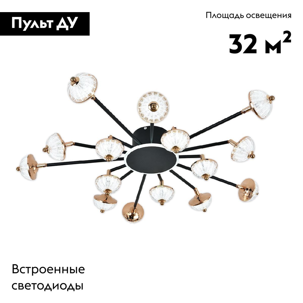 Потолочная люстра Escada Meteor 630/A LED BL