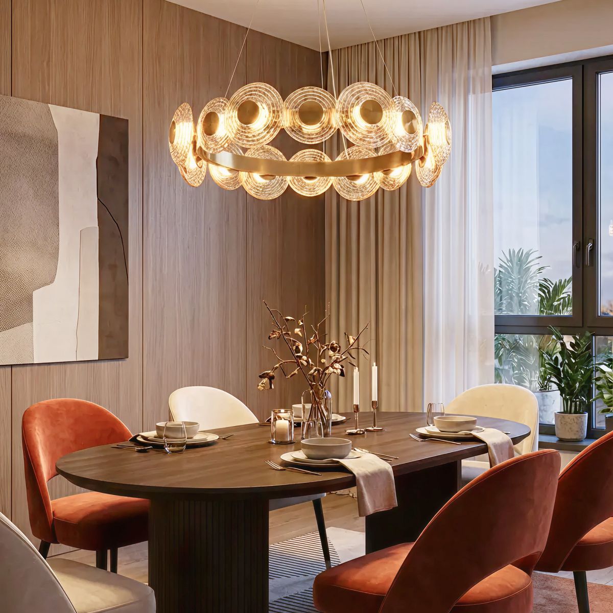 Подвесная люстра Citilux Jantar CL240173