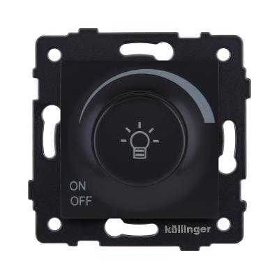 Светорегулятор универсальный 500W, черный матовый Kollinger REA-027BM для Aspekt, Eleganz, Reflex