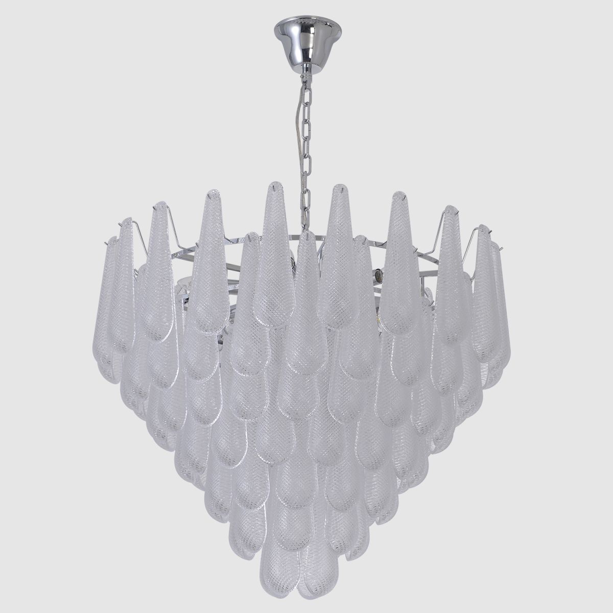 Подвесная люстра Crystal Lux FONTAIN SP18 CHROME