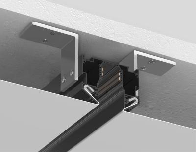 Шинопровод магнитный для монтажа в натяжной ПВХ потолок системы крепления гарпун Ambrella Light Magnetic Standard GL3349