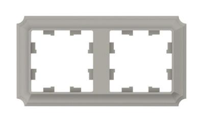 Рамка 2-ая, универсальная Systeme Electric AtlasDesign Antique Шампань ATN100502