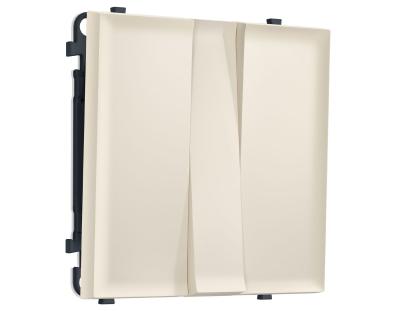 Комплект механизма 3-кл выключателя SIGMA Бежевый матовый 10A-250V QUANT PRO Ambrella Volt MS325010 (SP3250, PR133)