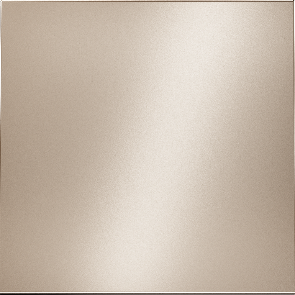 Клавиша для выключателя/переключателя одноклавишного S70 Metal (платина) Voltum VLSM000110