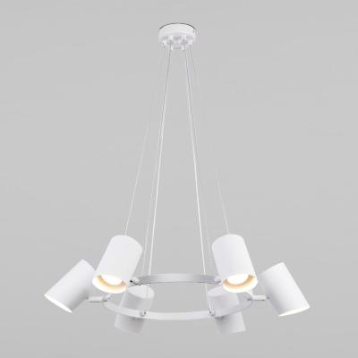 Подвесная люстра Eurosvet Splay 70147/6 белый Smart a062036