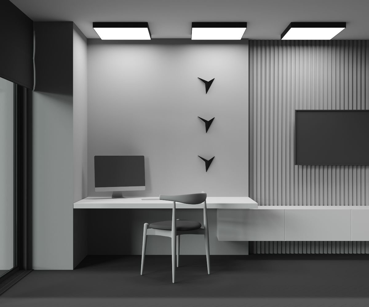 Потолочный светильник Maytoni Zon C032CL-90W3K-SQ-B