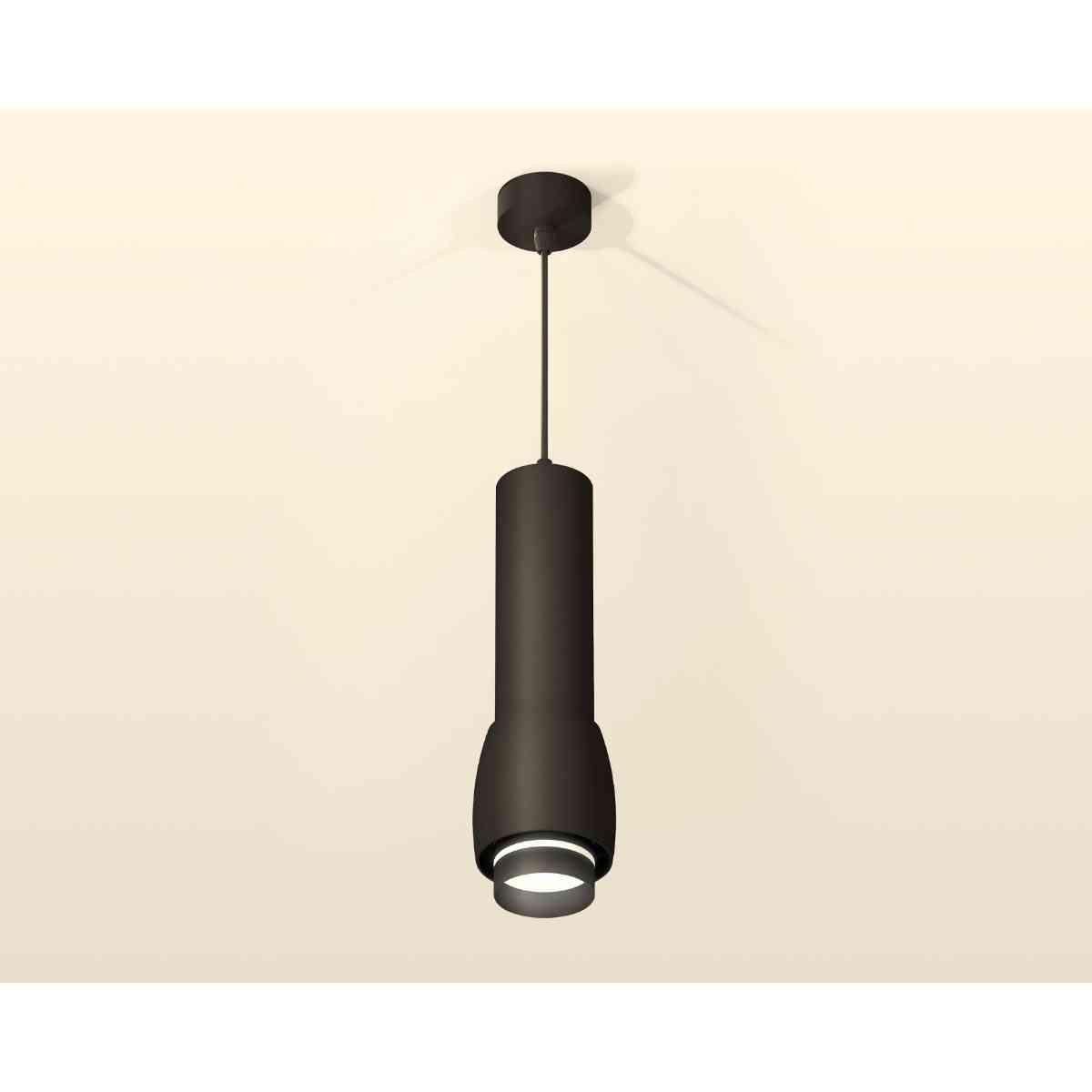 Комплект подвесного светильника Ambrella light Techno Spot XP1142012 SBK/FR черный песок/белый матовый (A2311, C7456, A2011, C1142, N7142)