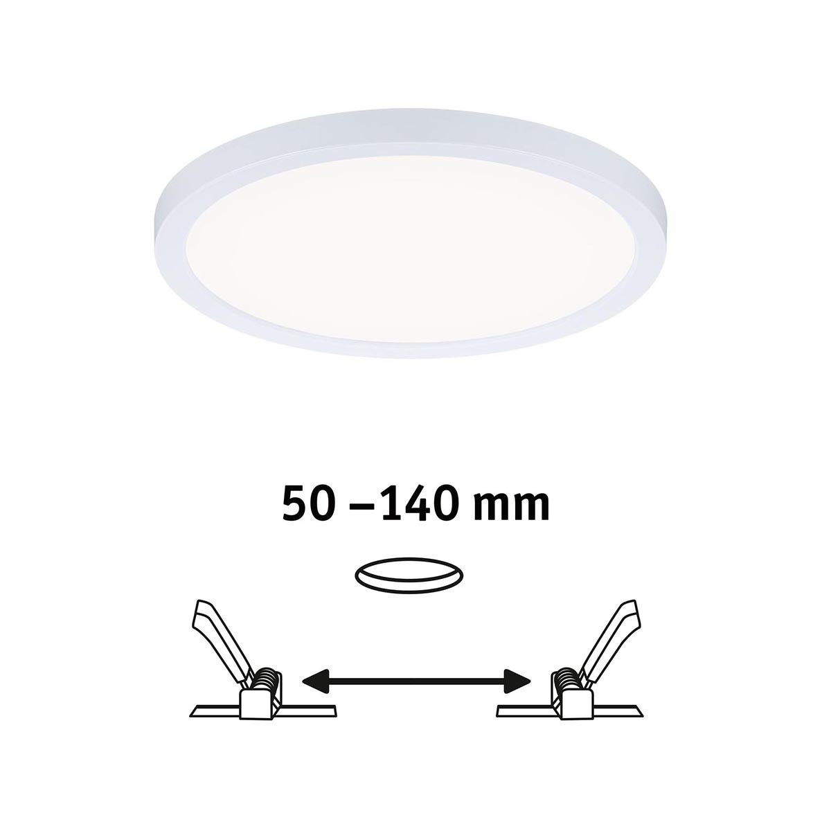 Встраиваемая светодиодная панель Paulmann Areo VariFit 93055