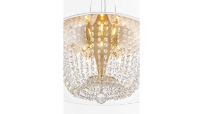 Подвесная люстра Lumina Deco Disposa LDP 7018-500 PR+F.GD Подвесная люстра Lumina Deco Disposa LDP 7018-500 PR+F.GD