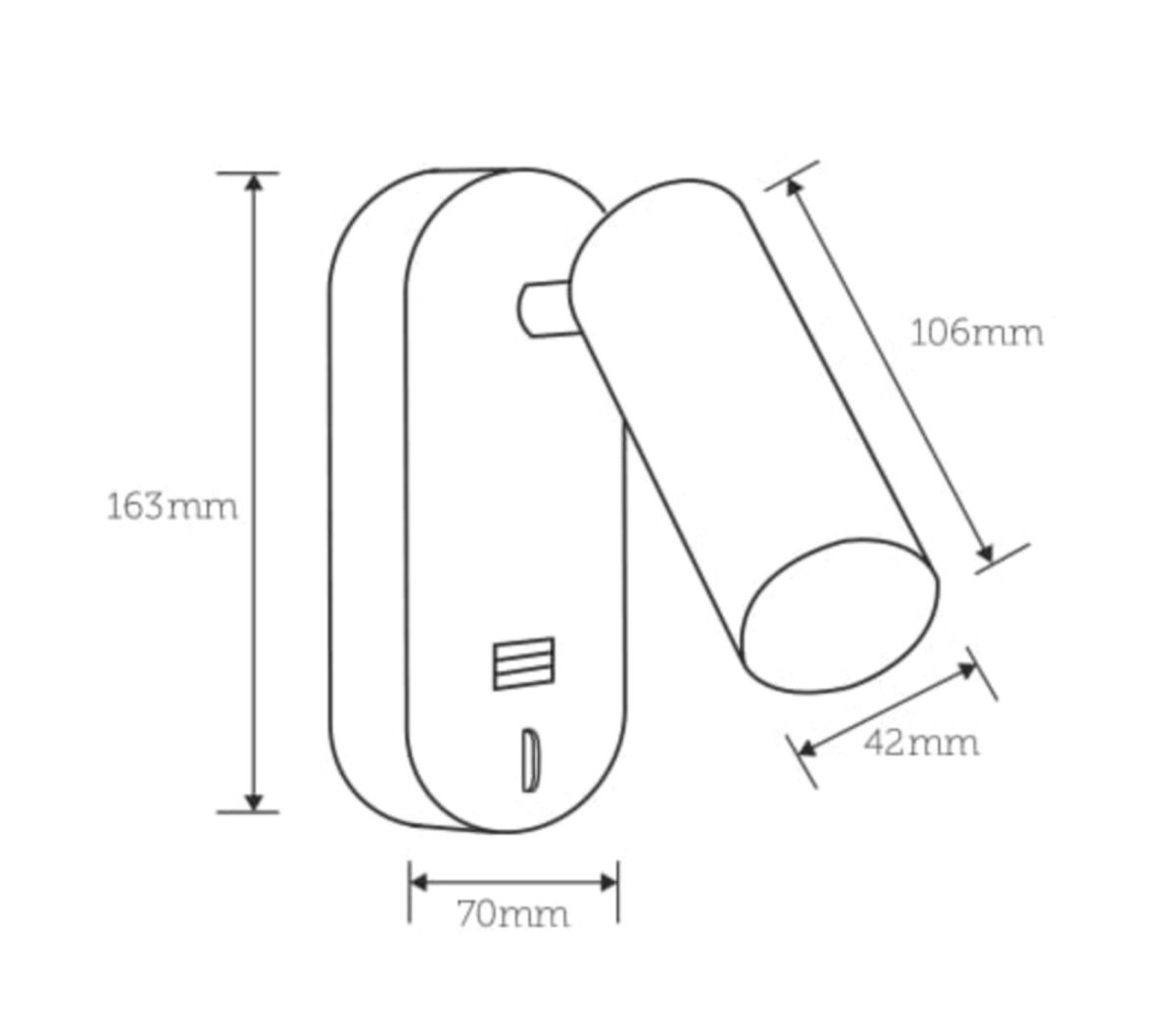 Бра Freya PointOne FR10001WL-L4B