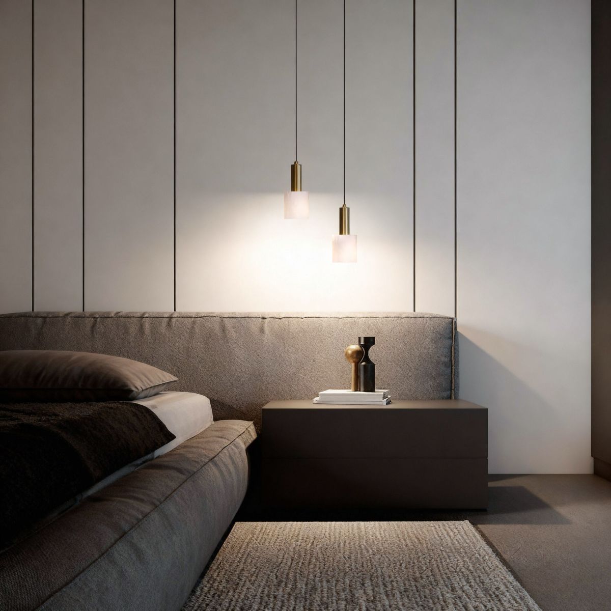 Подвесной светильник Eurosvet Marba 304055 алебастр / латунь a072023