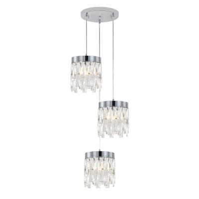 Подвесной светильник Indigo Anna 12029/3P Chrome V000497 Подвесной светильник Indigo Anna 12029/3P Chrome V000497