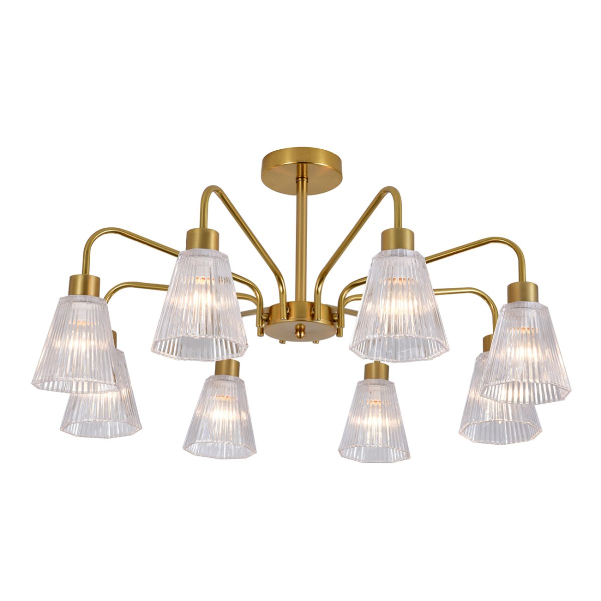 Люстра на штанге Escada Berzelia 150001/8R Copper ES0000029