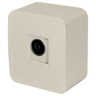 Розетка телевизионная TV Stekker София слоновая кость MST00-10-04 49480