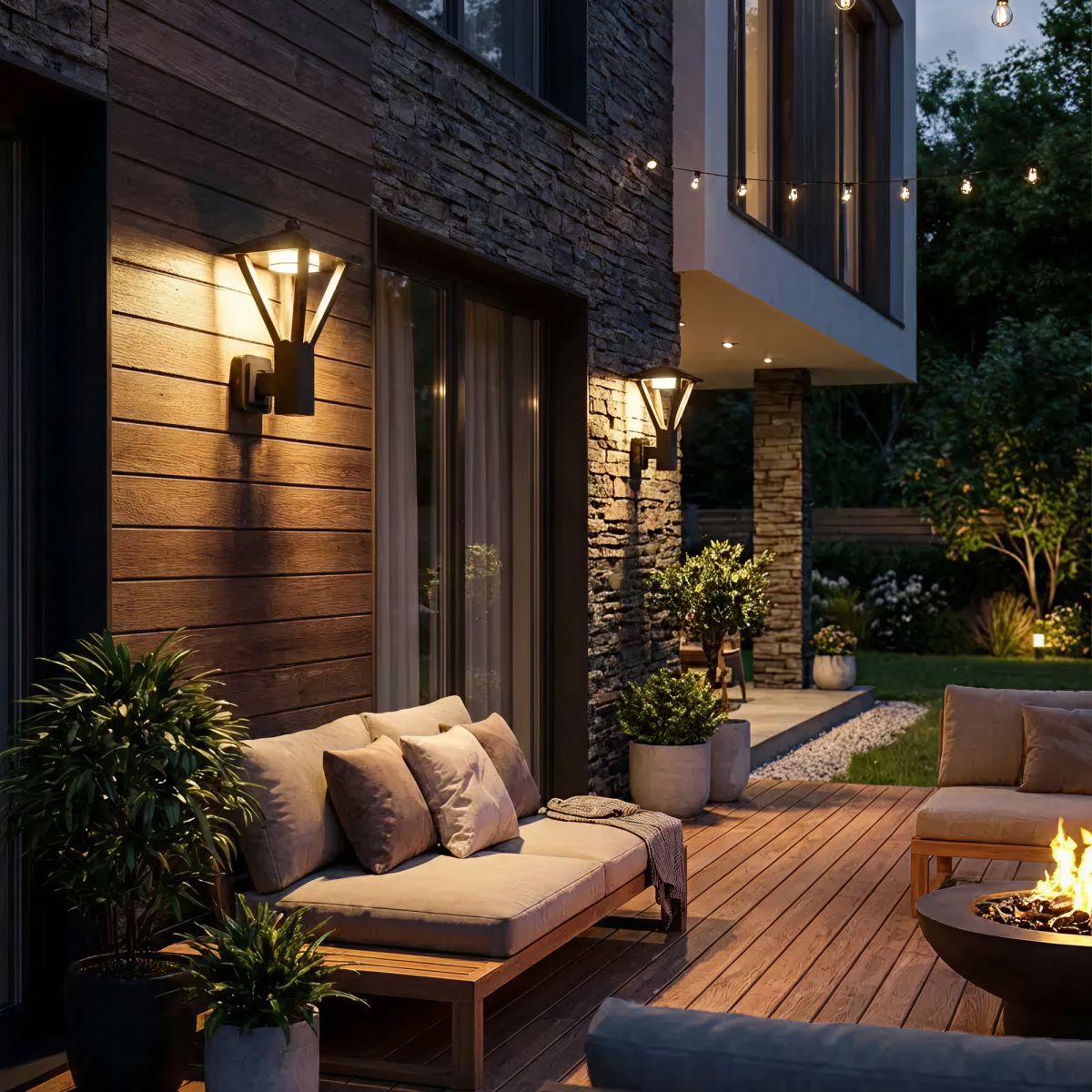 Уличный настенный светильник Citilux Genox CLU12W