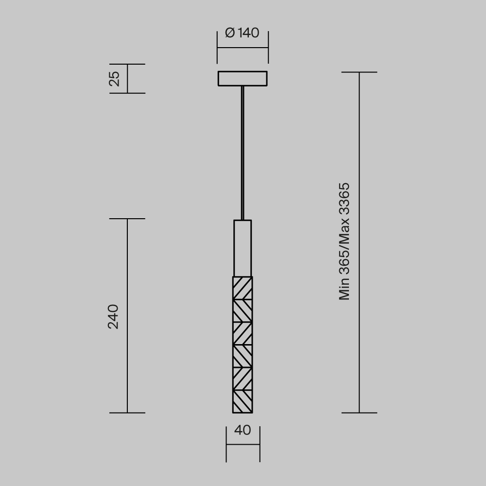 Подвесной светильник Maytoni Selemo MOD328PL-L3BS3K