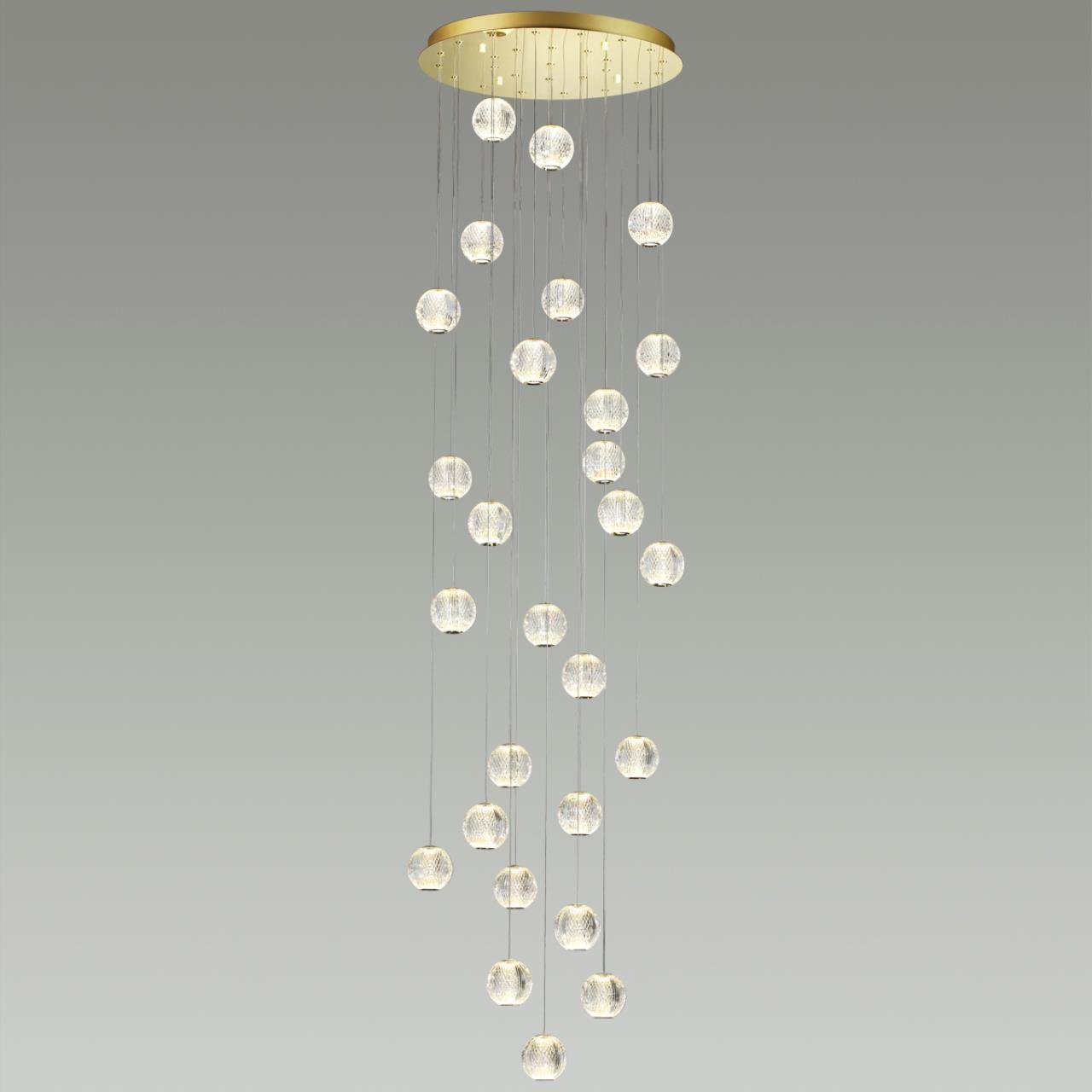 Подвесная люстра Odeon Light Crystal 5008/120L