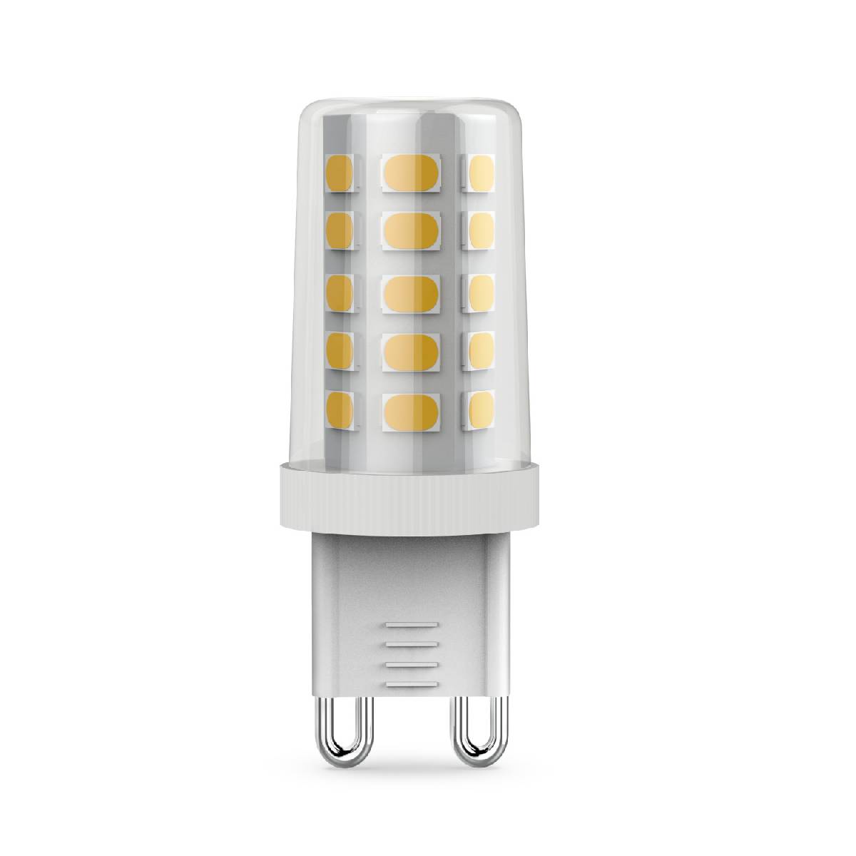 Лампа светодиодная Gauss G9 3,5W 3000К прозрачная 107009105