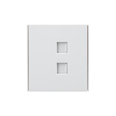 Розетка STRONG компьютерная двойная RJ45+RJ45 кат6 с/у жемчуг KRANZ KR-78-0725-4 Розетка STRONG компьютерная двойная RJ45+RJ45 кат6 с/у жемчуг KRANZ KR-78-0725-4
