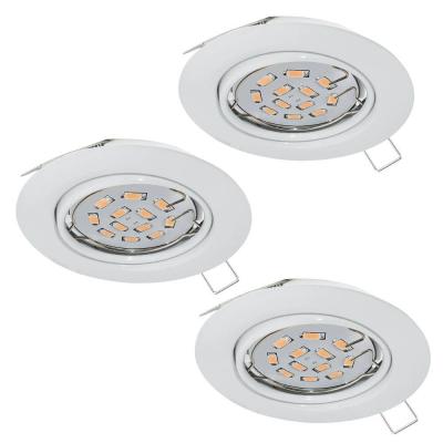 Комплект встраиваемых светильников (3 шт.) Eglo Einbauspot led 75349