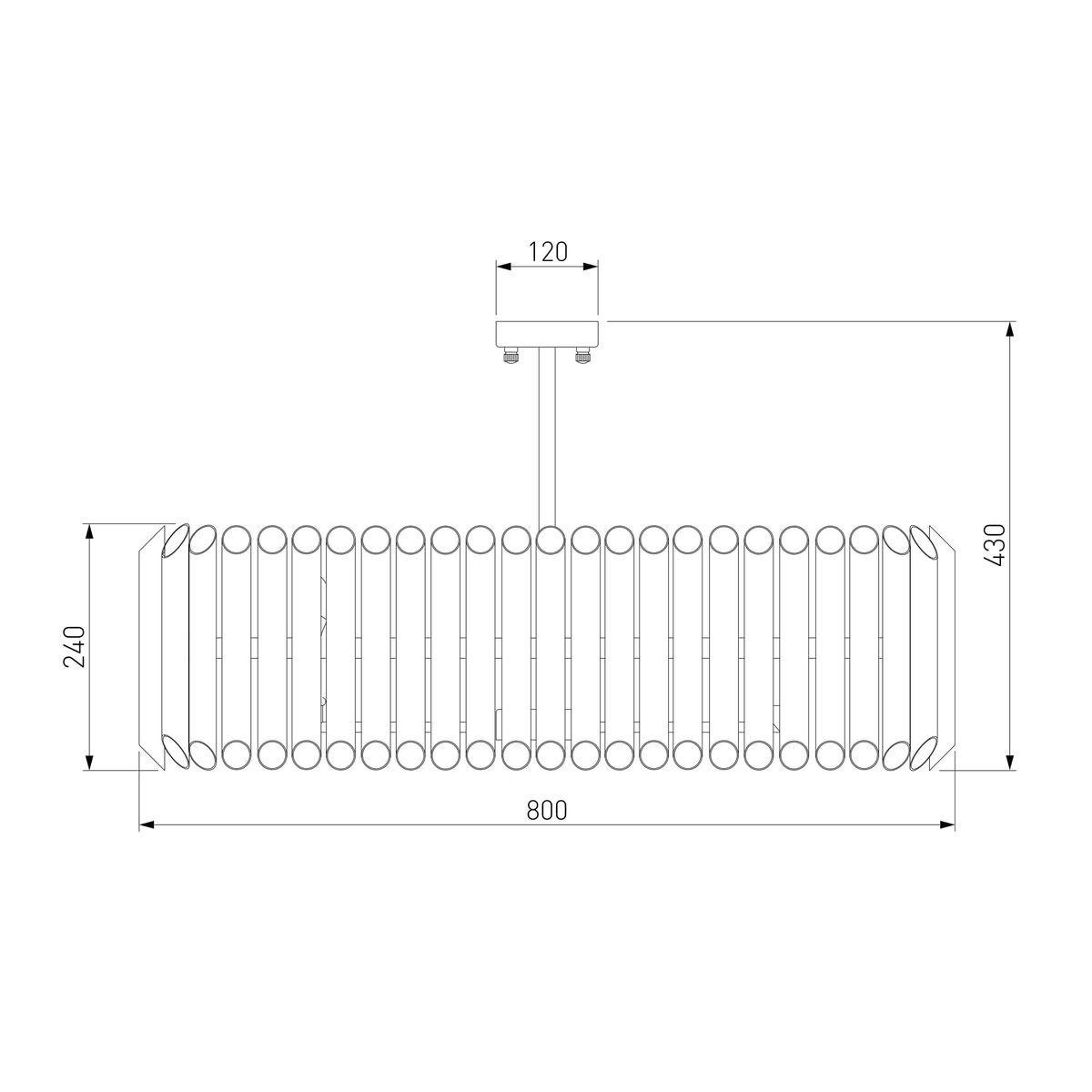 Потолочная люстра Bogates Castellie 362/8