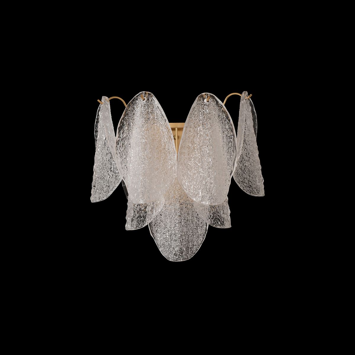 Настенный светильник Crystal Lux EMILIA AP2 BRASS