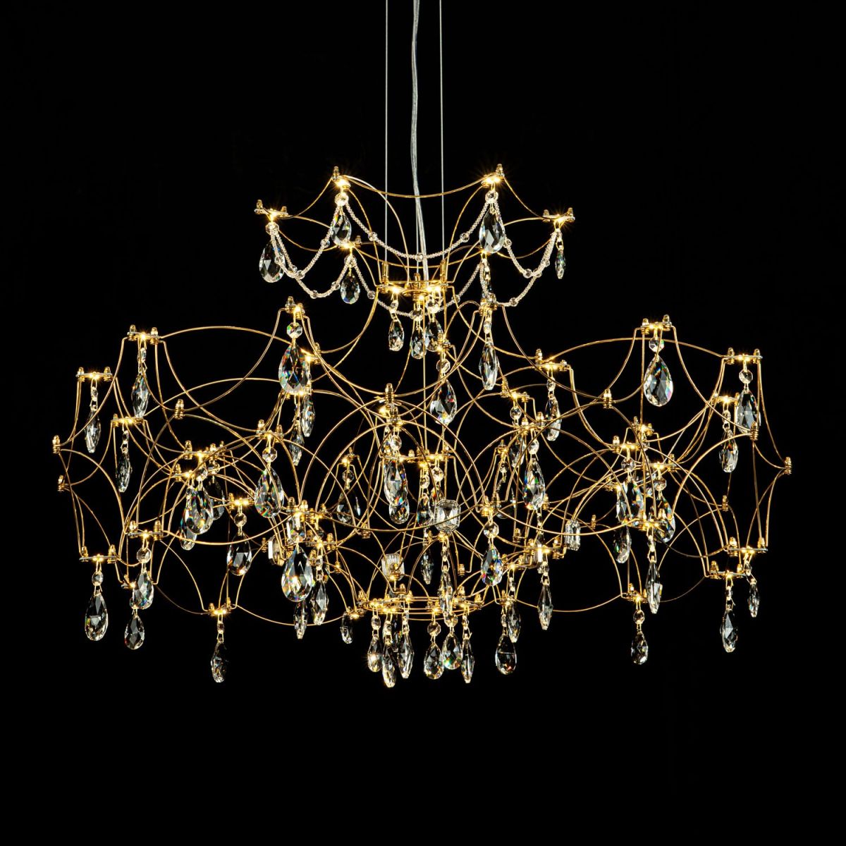 Подвесная люстра Modelux premium ML.7815.750P GD