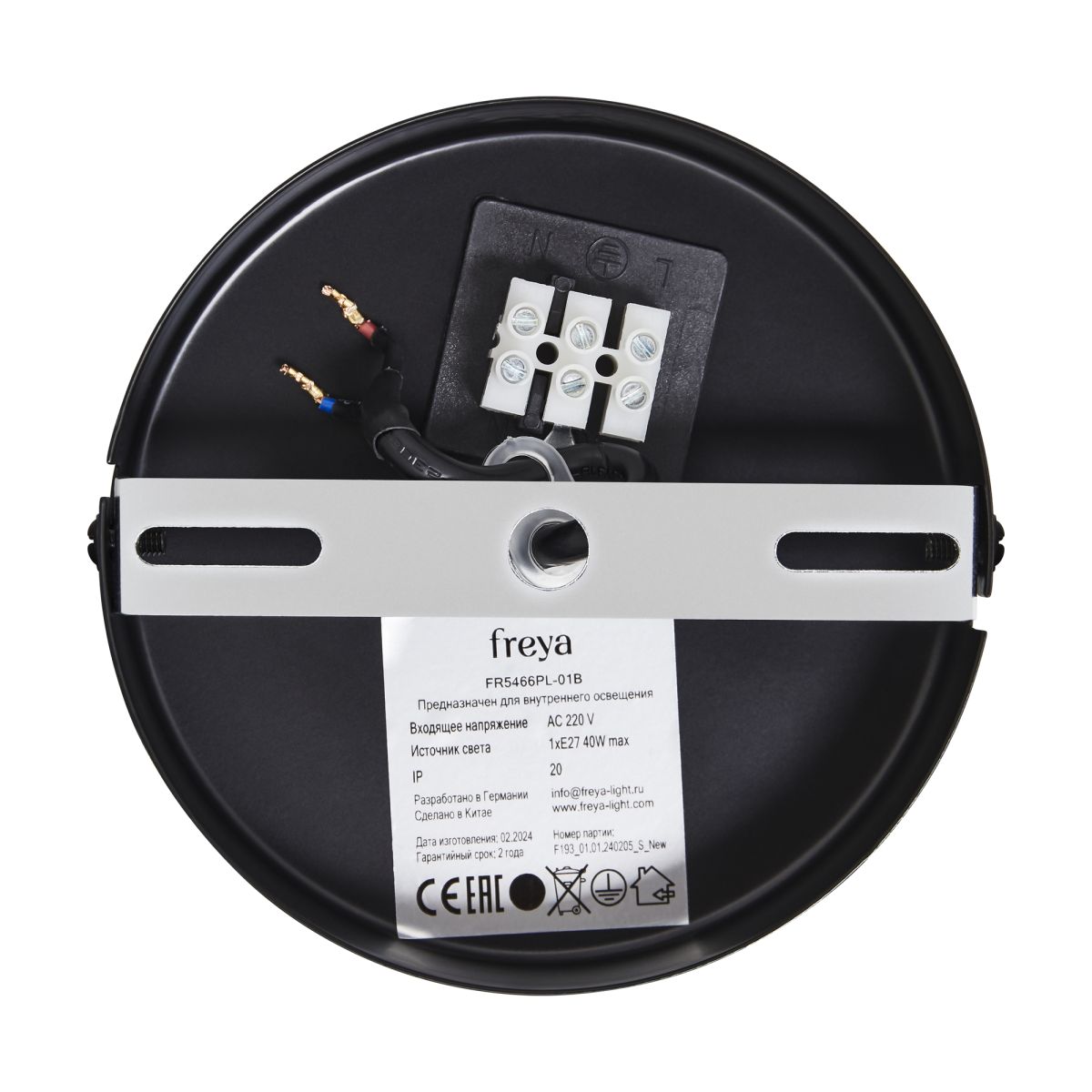 Подвесной светильник Freya Enface FR5466PL-01B